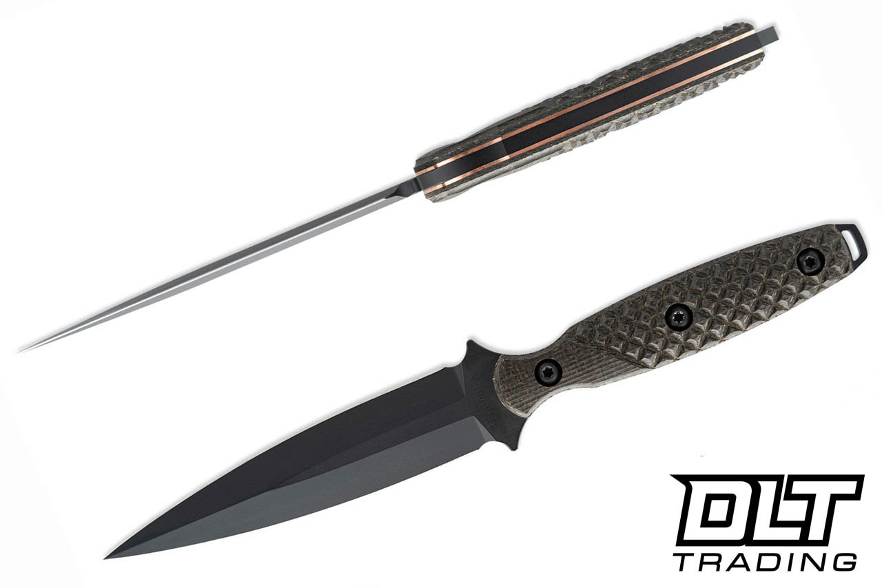 Toor Allied Specter - Green Linen Micarta - M4 Blade - DLT Trading