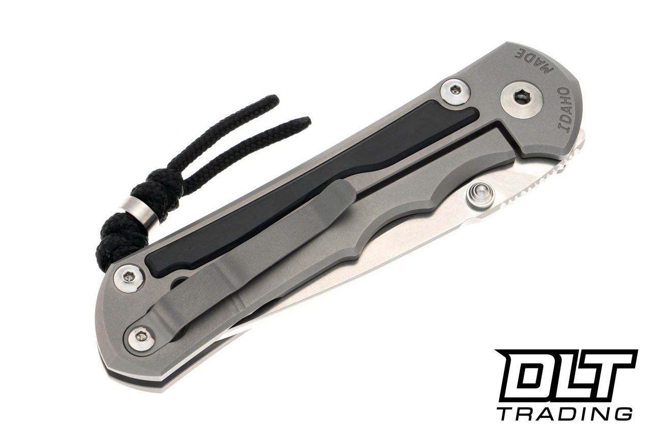 Chris Reeve Large Inkosi - Glass Bead Blasted Titanium - Black