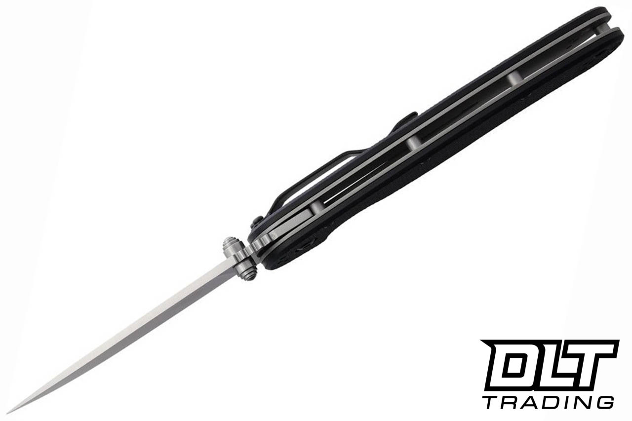 Ontario Randall Rat 1.5 Linerlock MagnaCut - Black G-10 - DLT Trading