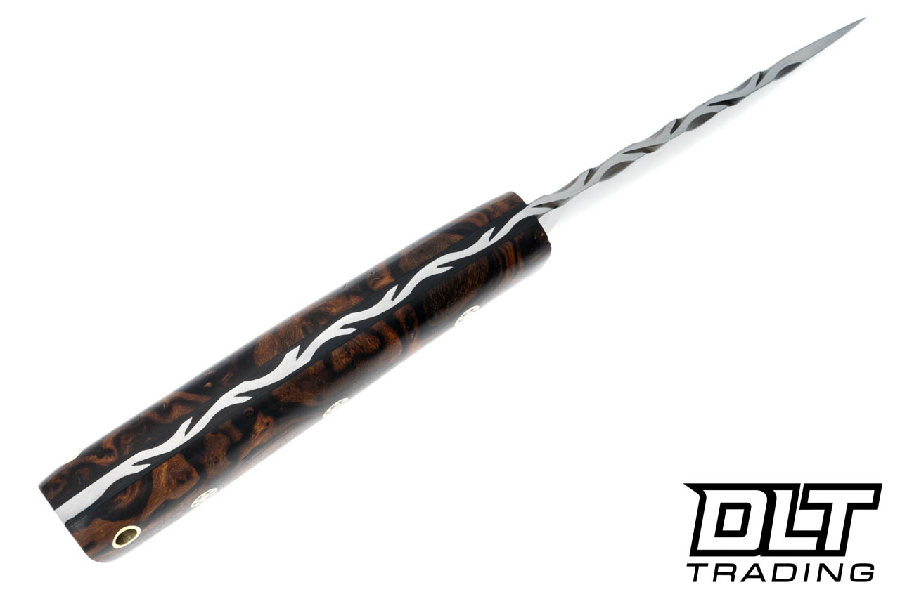 Cross Knives Lil' Whitetail - Desert Ironwood - Mosaic Pins