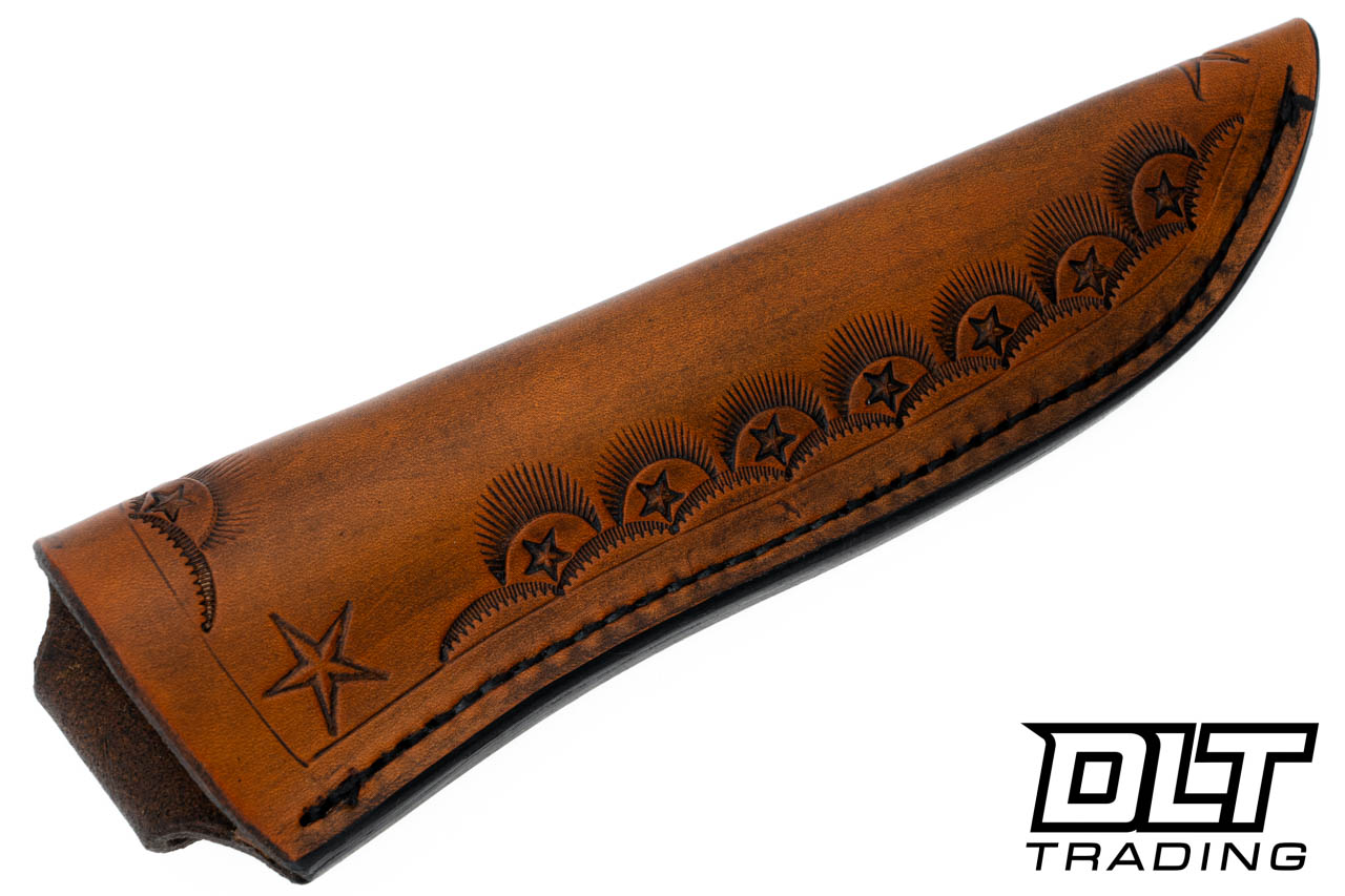 Cross Knives Whitetail 2.0 - Sheep Horn - Mosaic Pins - Filework