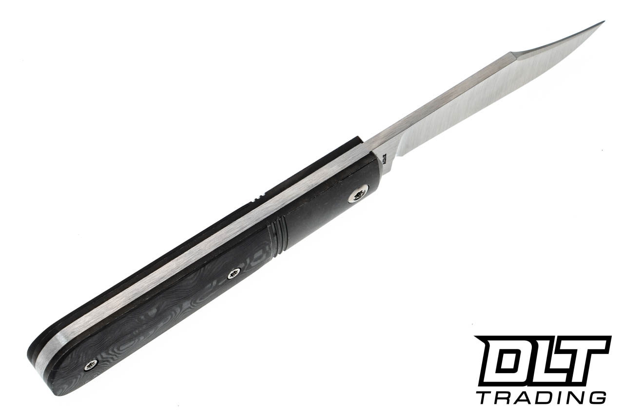 Jack Wolf Big Bro Jack - Black Dunes Fat Carbon - Belt Satin Blade
