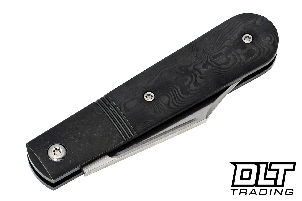 Jack Wolf Big Bro Jack - Black Dunes Fat Carbon - Belt Satin Blade