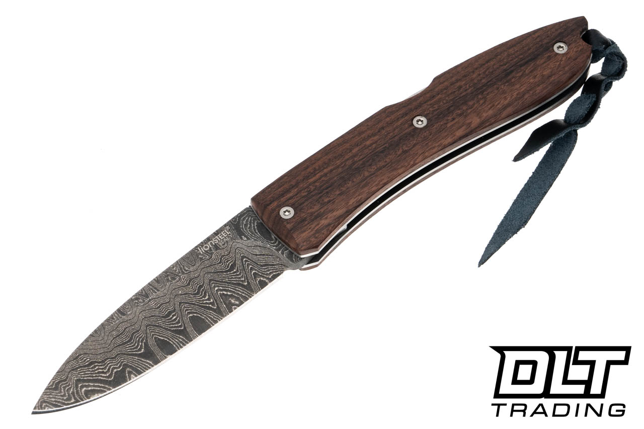 LionSteel 8800D Opera Damascus - Santos Wood - DLT Trading