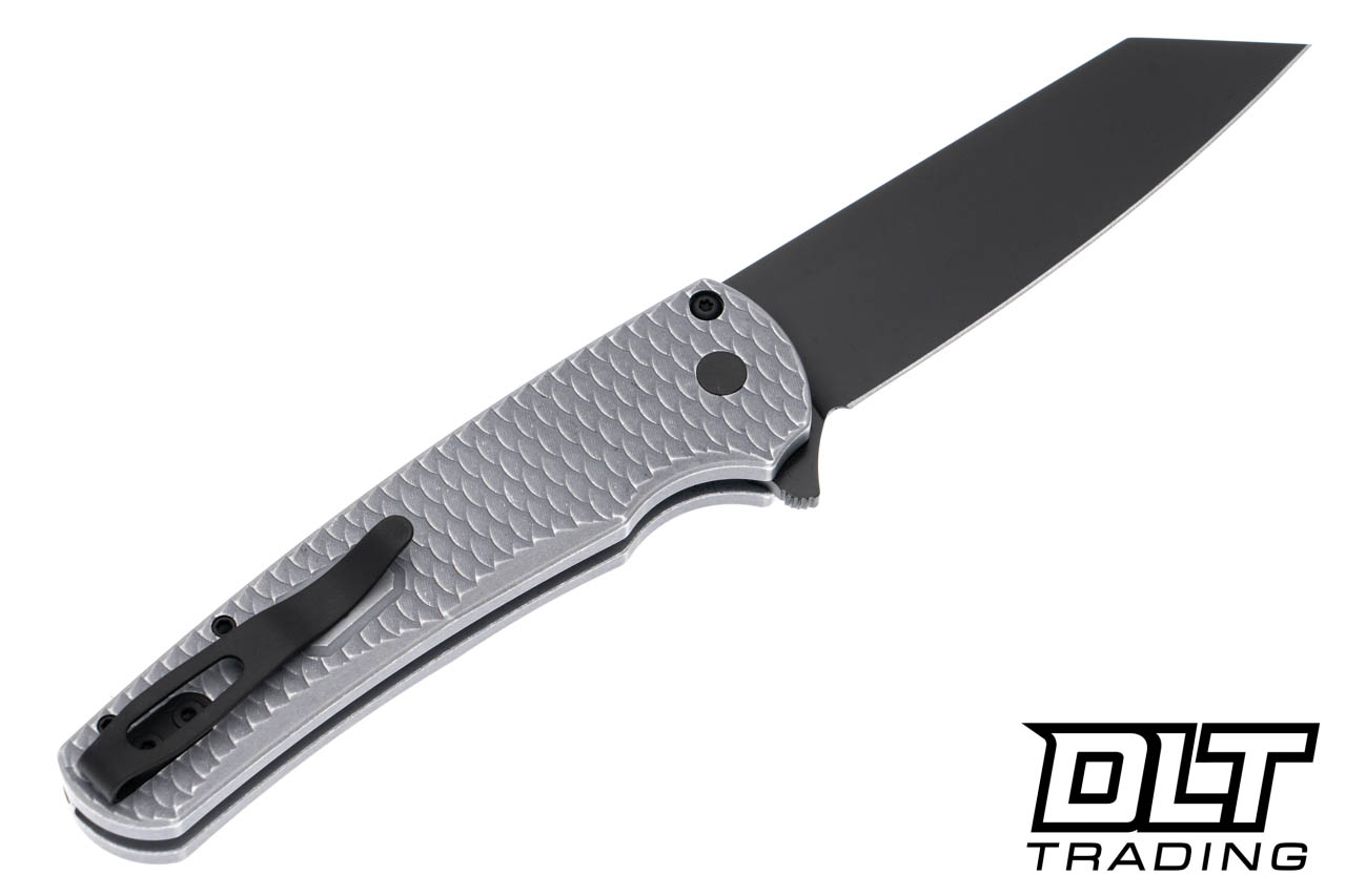 Pro-Tech Malibu Reverse Tanto - Grey Battleworn Dragon Scale