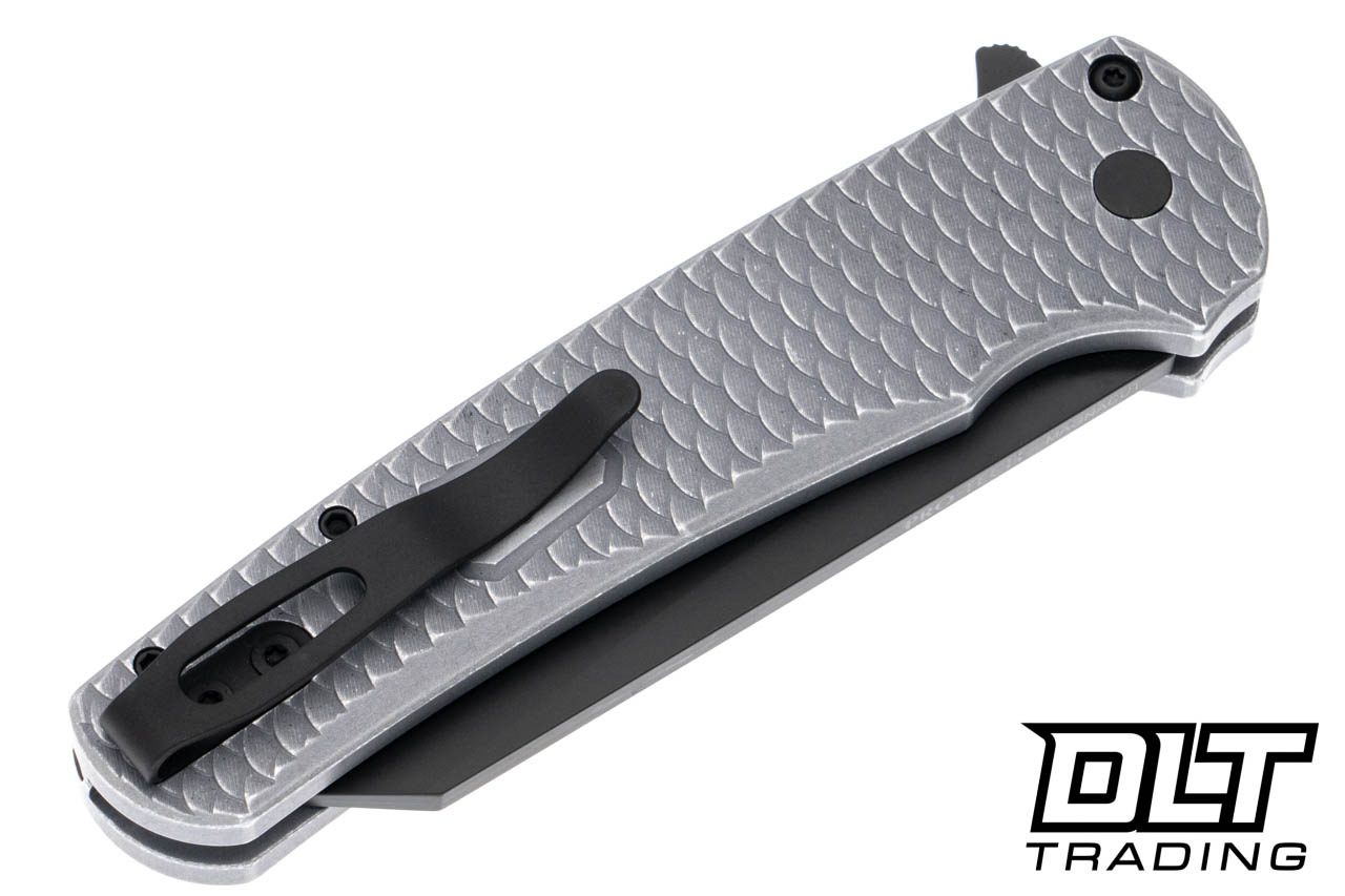 Pro-Tech Malibu Reverse Tanto - Grey Battleworn Dragon Scale