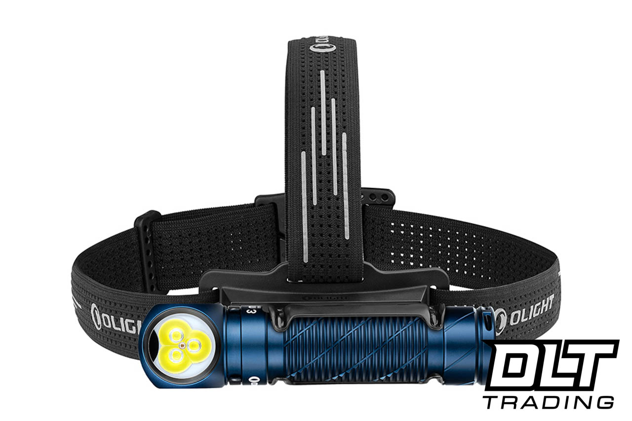 Olight　オーライト　Perun 3　爆光！　新品同様 Olight Perun 3 Headlamp - White & Red Light - Midnight Blue - DLT