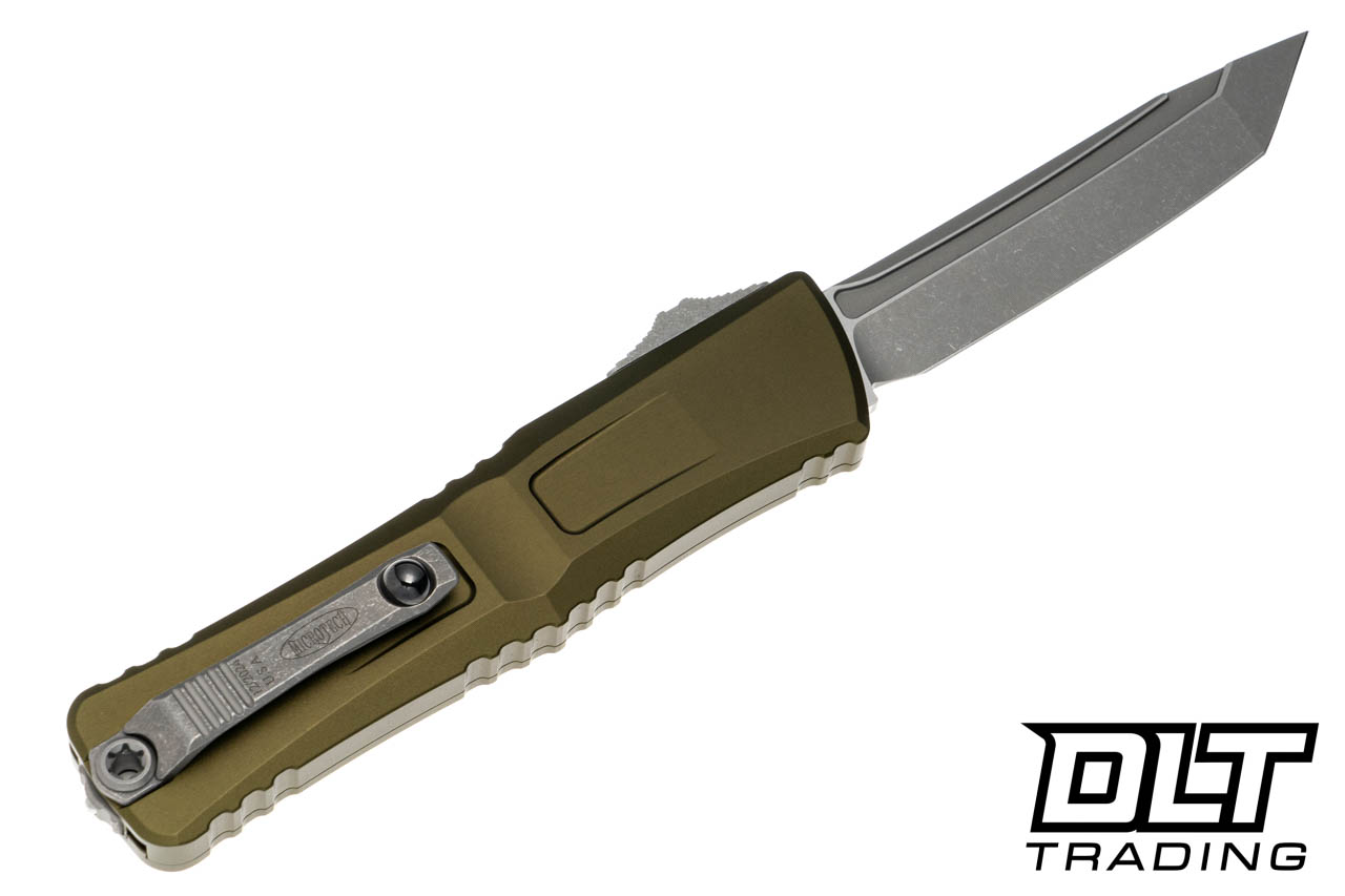 Microtech 1144-10APOD Combat Troodon Gen III T/E - OD Green Handle
