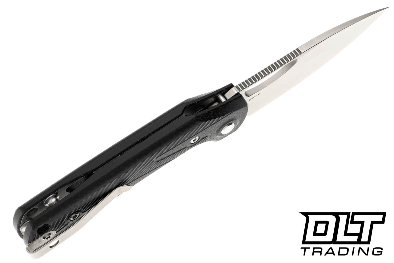 Reate PL-XE - Black Micarta - Stonewashed Blade - DLT Trading