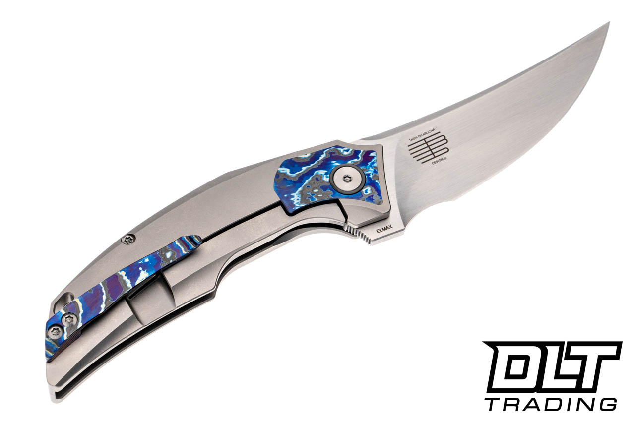 Reate Velocity - Bead Blasted Titanium - Zircuti Hardware - Hand