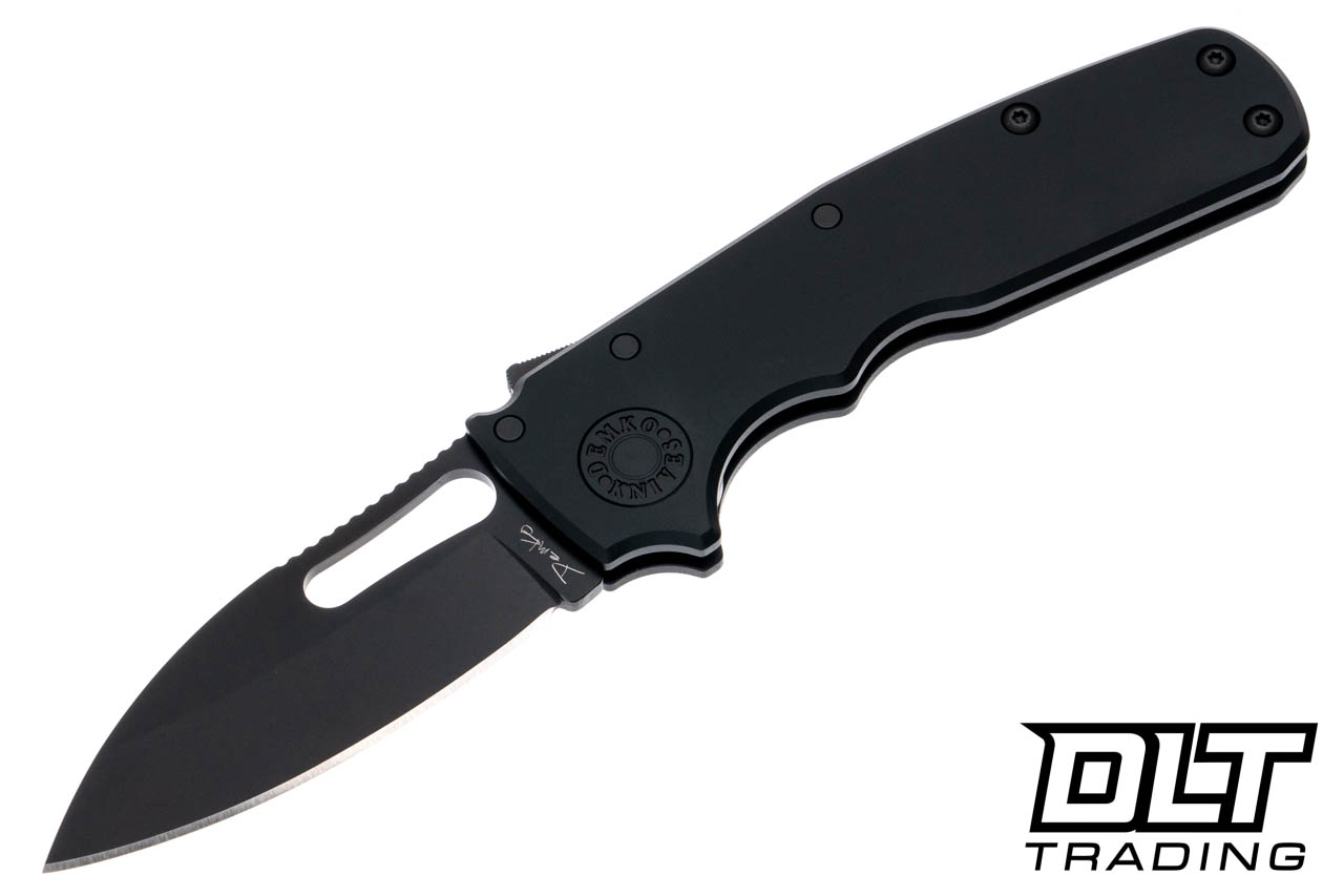 Demko Shark Cub Stealth 20CV - Slicer - Black Aluminum Handle