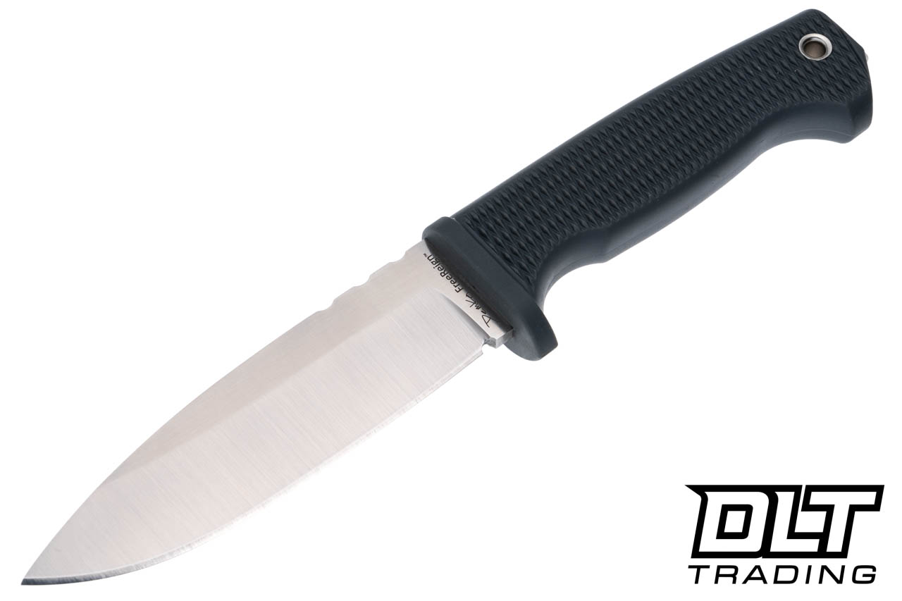 Demko FreeReign Drop Point AUS10A - Grey Handle - DLT Trading
