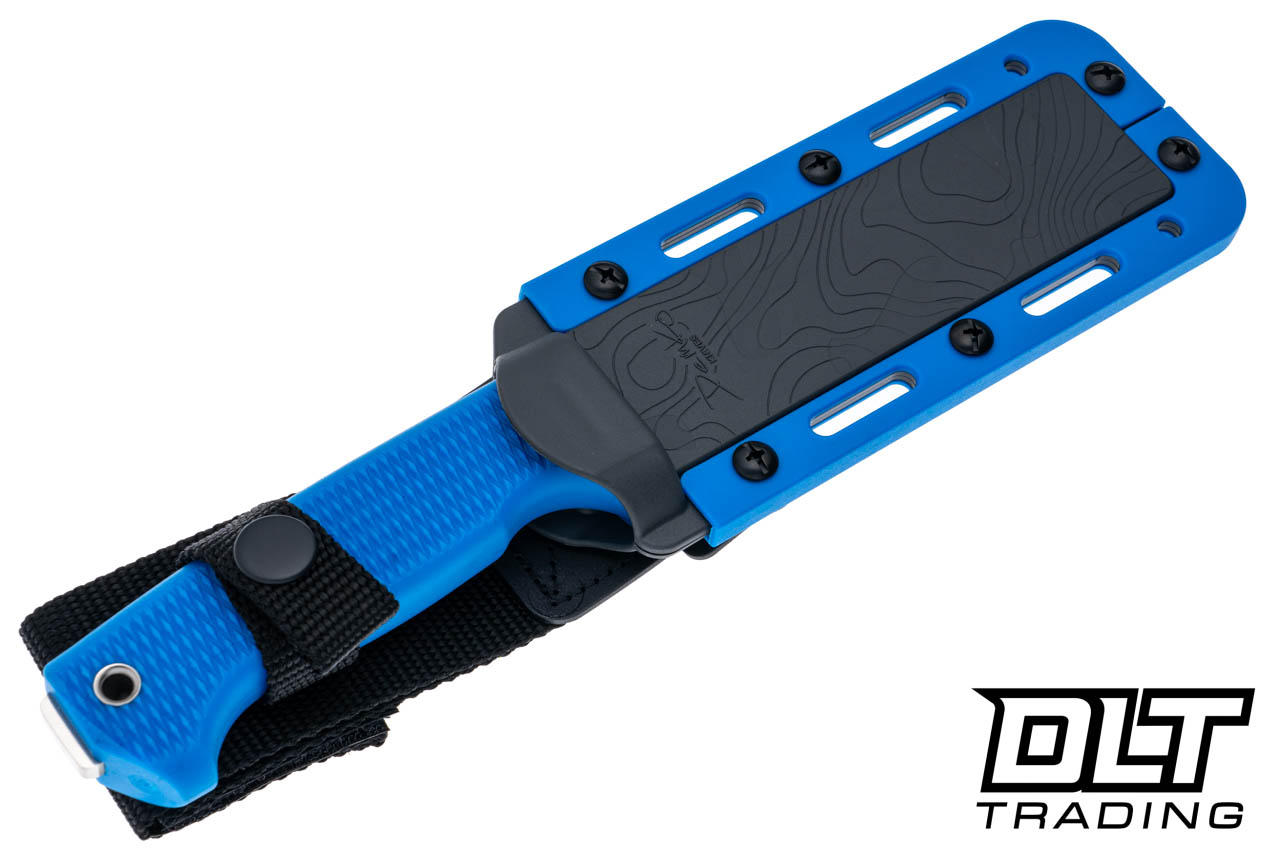 Demko FreeReign Drop Point AUS10A - Blue Handle - DLT Trading