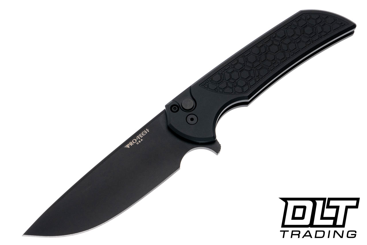 暗黒エンターテイメント　Mマック Pro-Tech Mordax Black Gridlock DLC MagnaCut Knife | DLT Trading