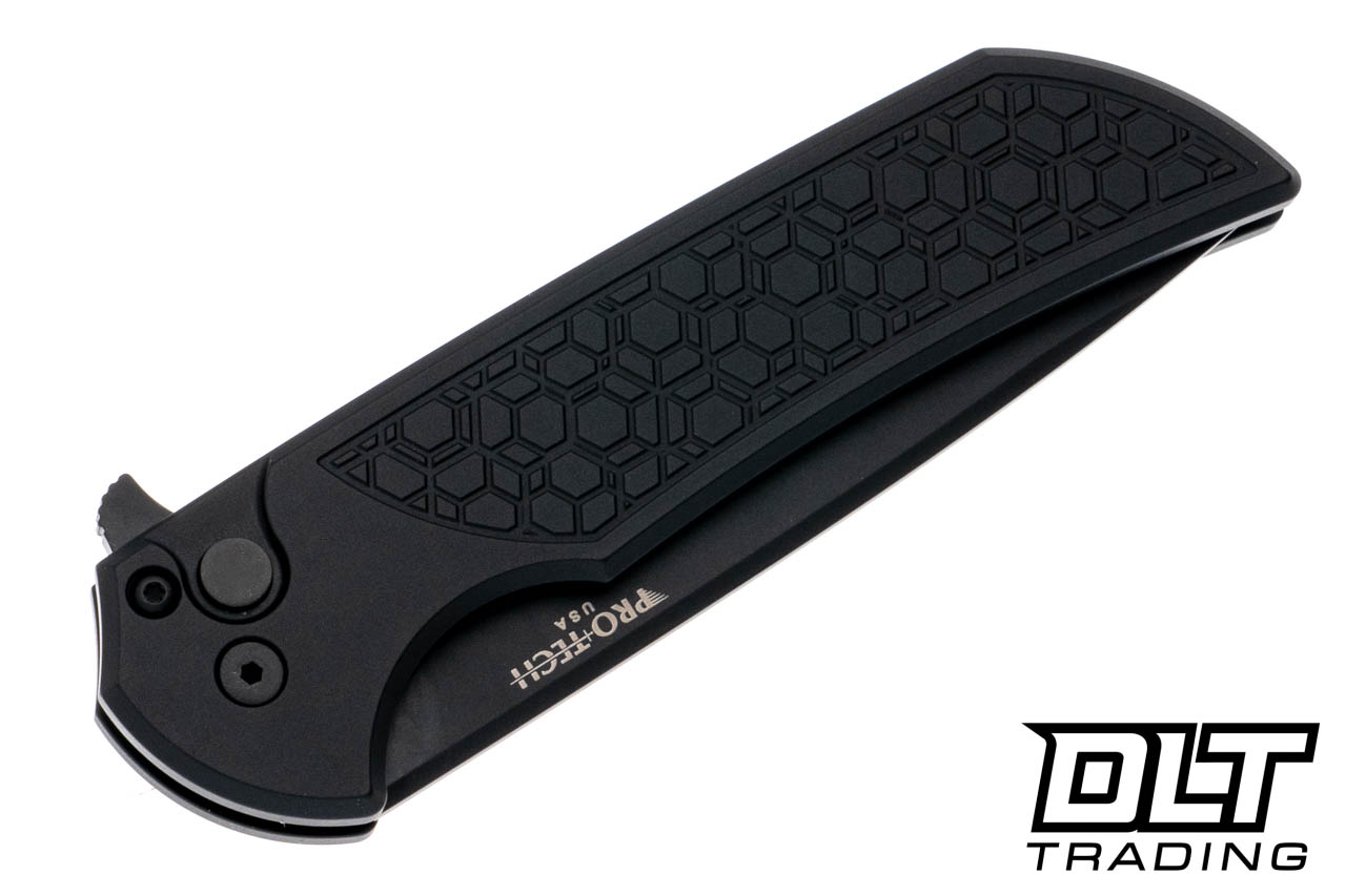 Pro-Tech Mordax Black Gridlock DLC MagnaCut Knife | DLT Trading