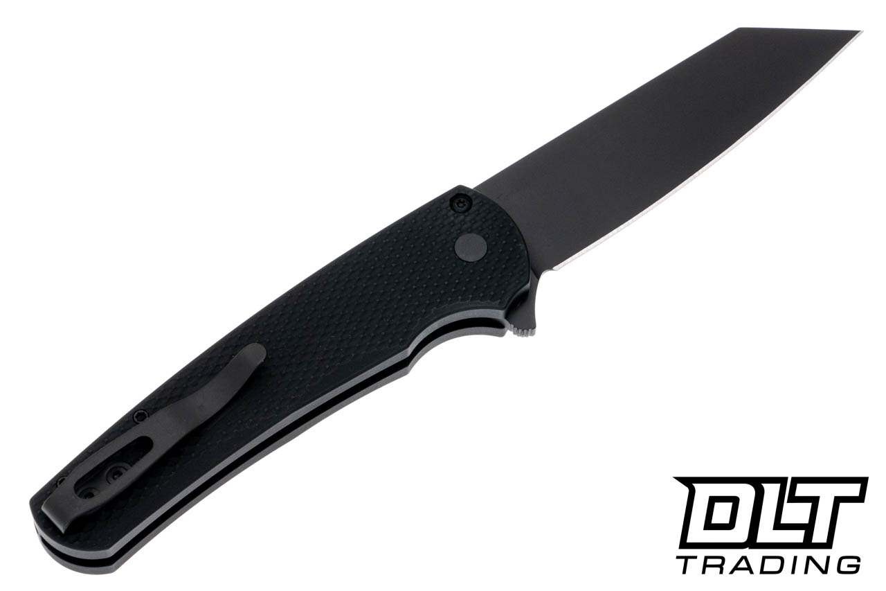 Pro-Tech Malibu Reverse Tanto - Textured Black Handle