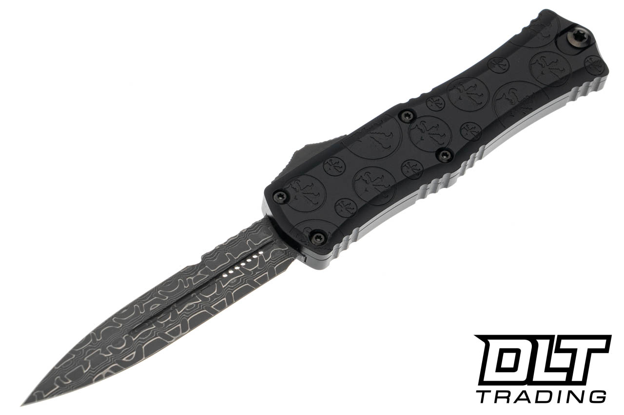 Microtech 1701M-16MS1 Mini Hera - Black Handle - Vegas Forge