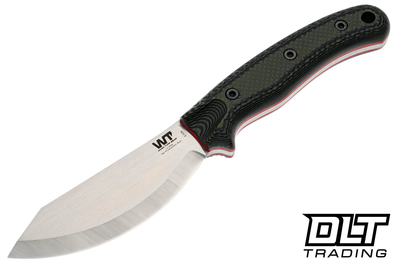 WTG Jessmuk - Satin K329 Blade - Swamp Camo Gator Grip G-10