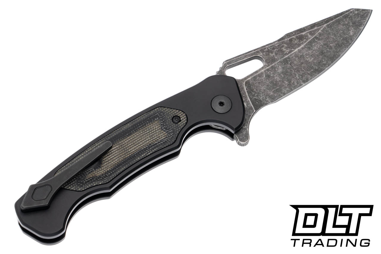 Dead Reckon Ridgeback - Black Aluminum Handle - Pocket Milled