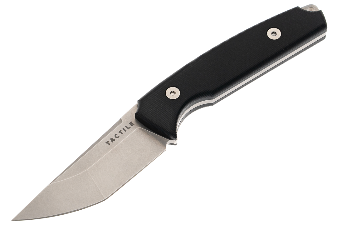 Tactile Knife Company Dreadeye MagnaCut - Black Richlite Micarta