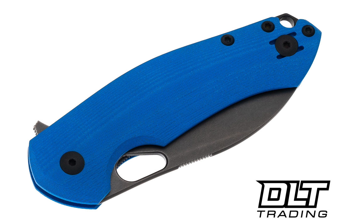 GiantMouse ACE Biblio XL - PVD Vanadis 4E Blade - Blue G-10 - DLT