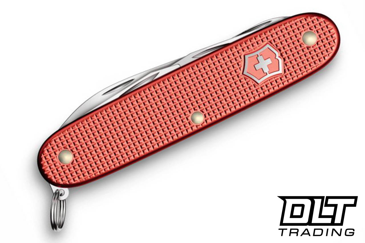 Swiss Army Pioneer X Alox - 2025 Limited Edition - Stone Red - DLT