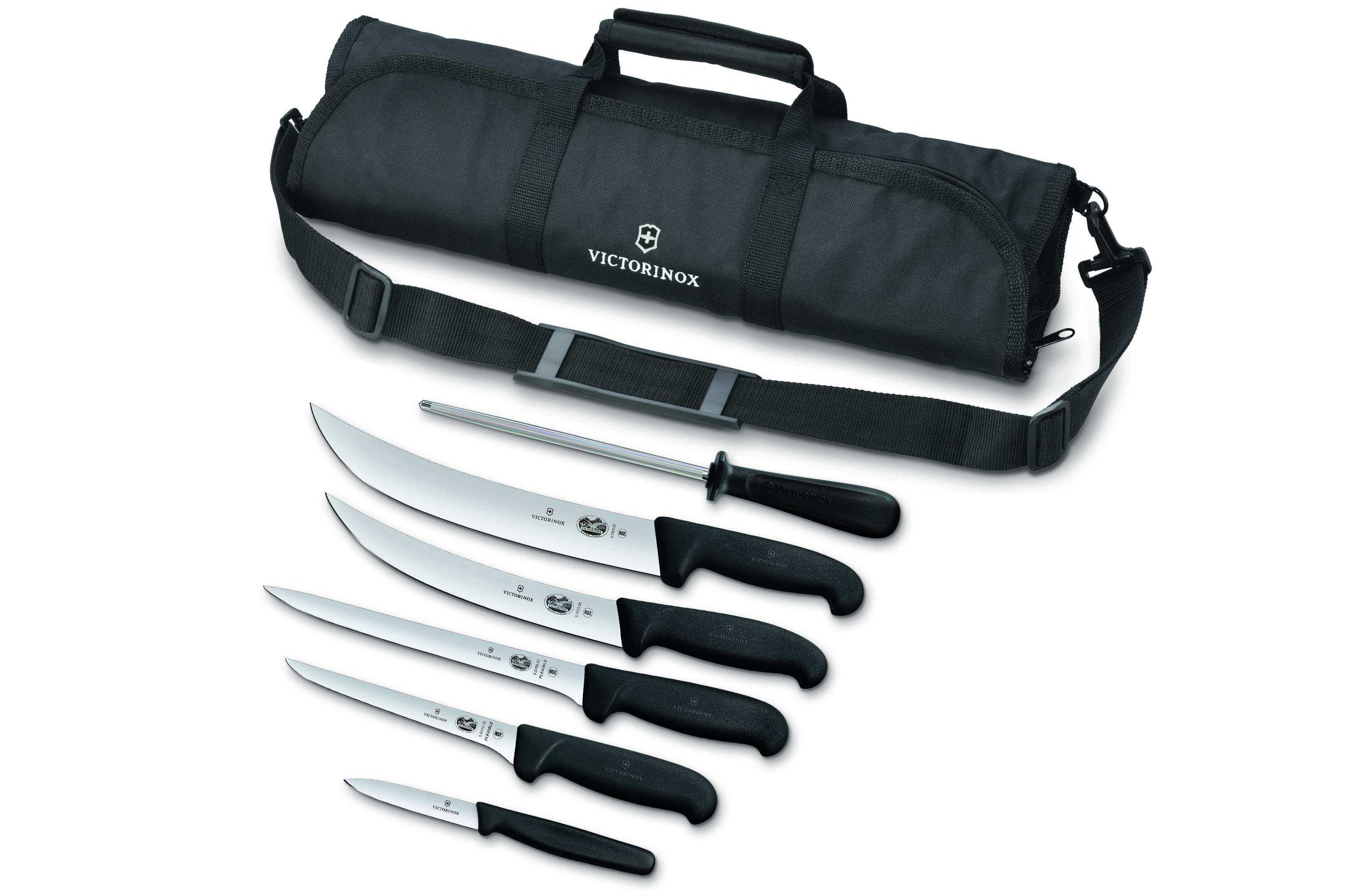Victorinox Field Dressing Knife Set - Black Fibrox Handle - DLT
