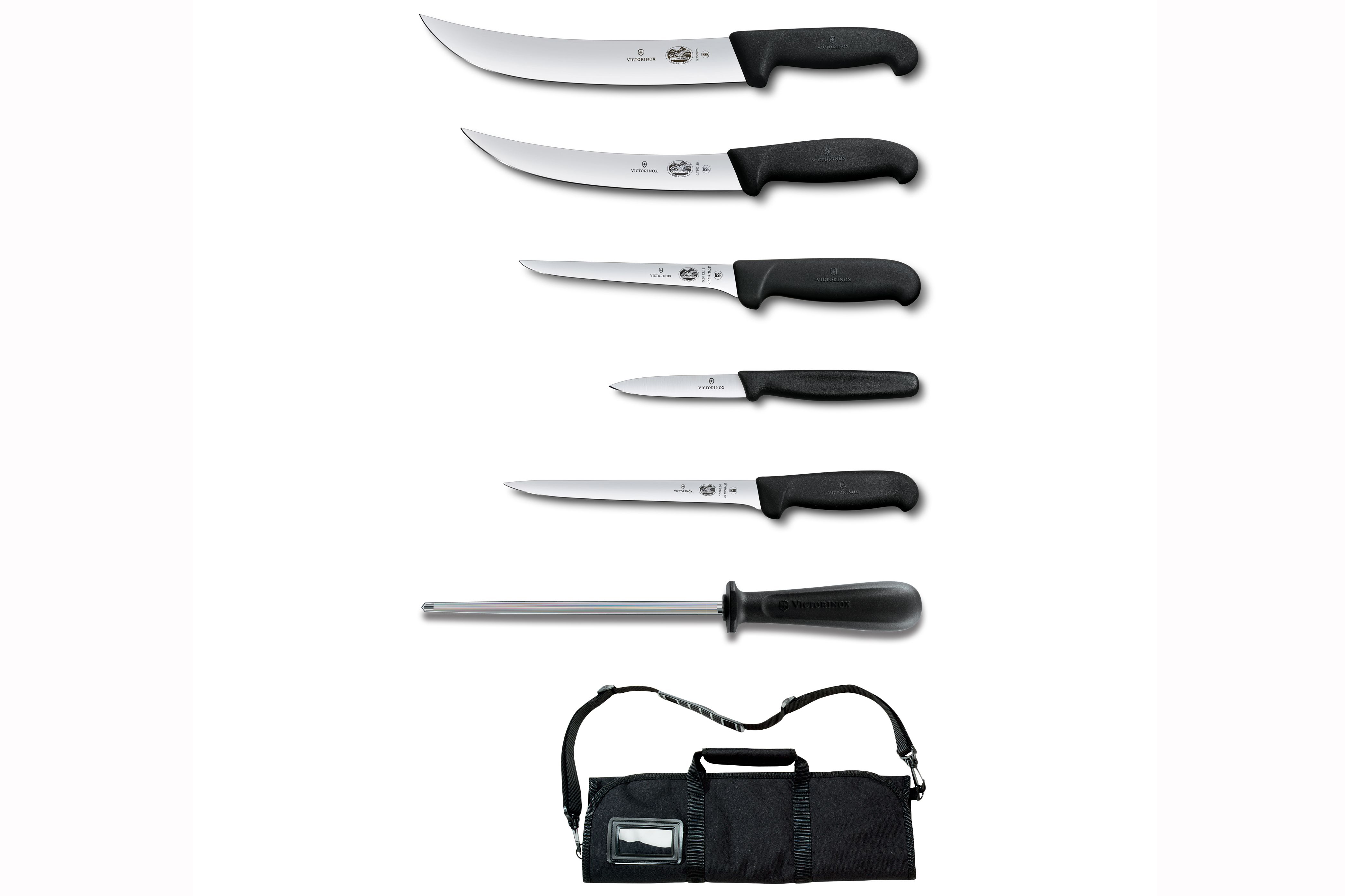 Victorinox Field Dressing Knife Set - Black Fibrox Handle - DLT