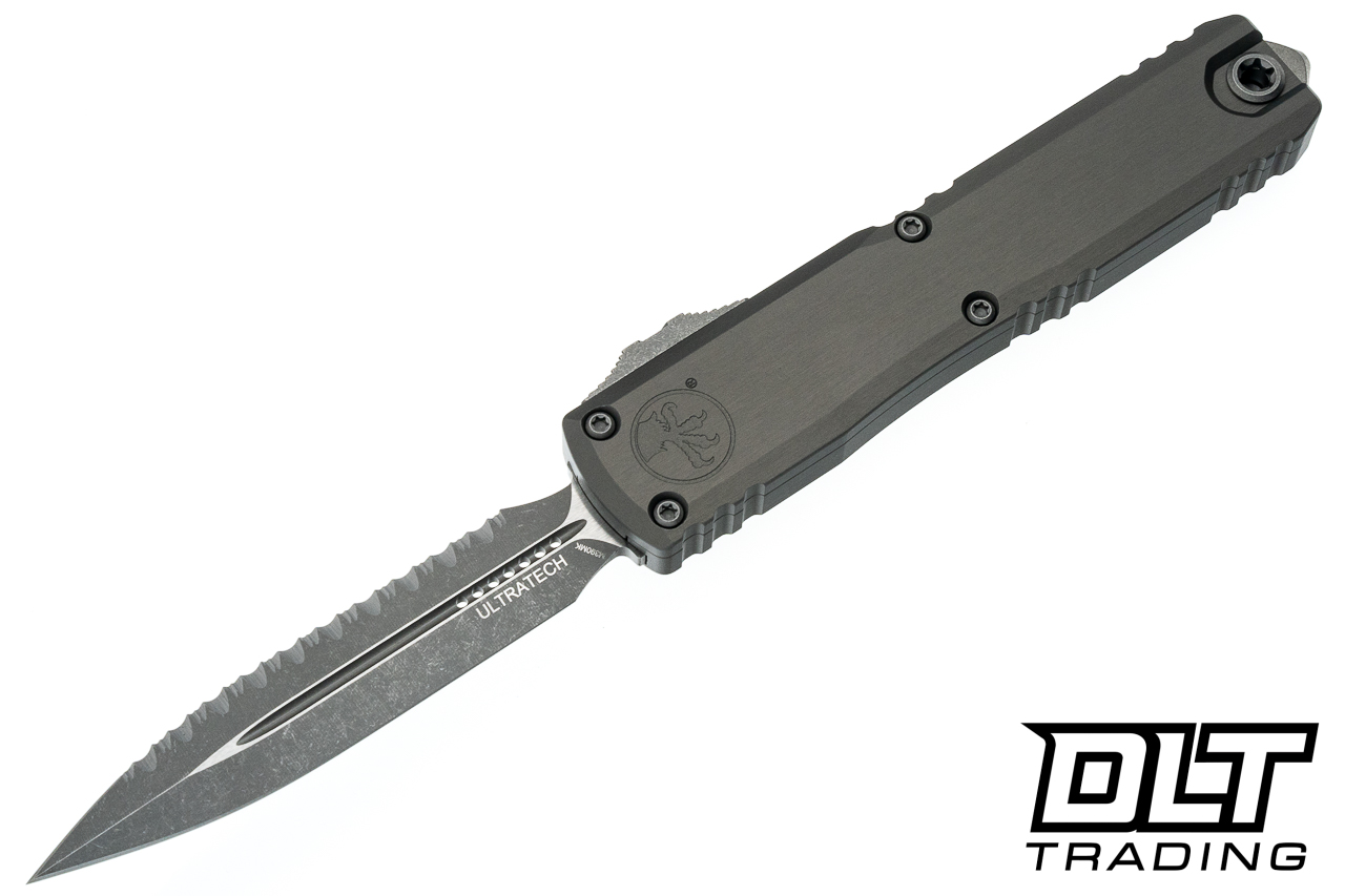 Microtech 1122-12APNC Ultratech ZBP D/E - Natural Clear Handle