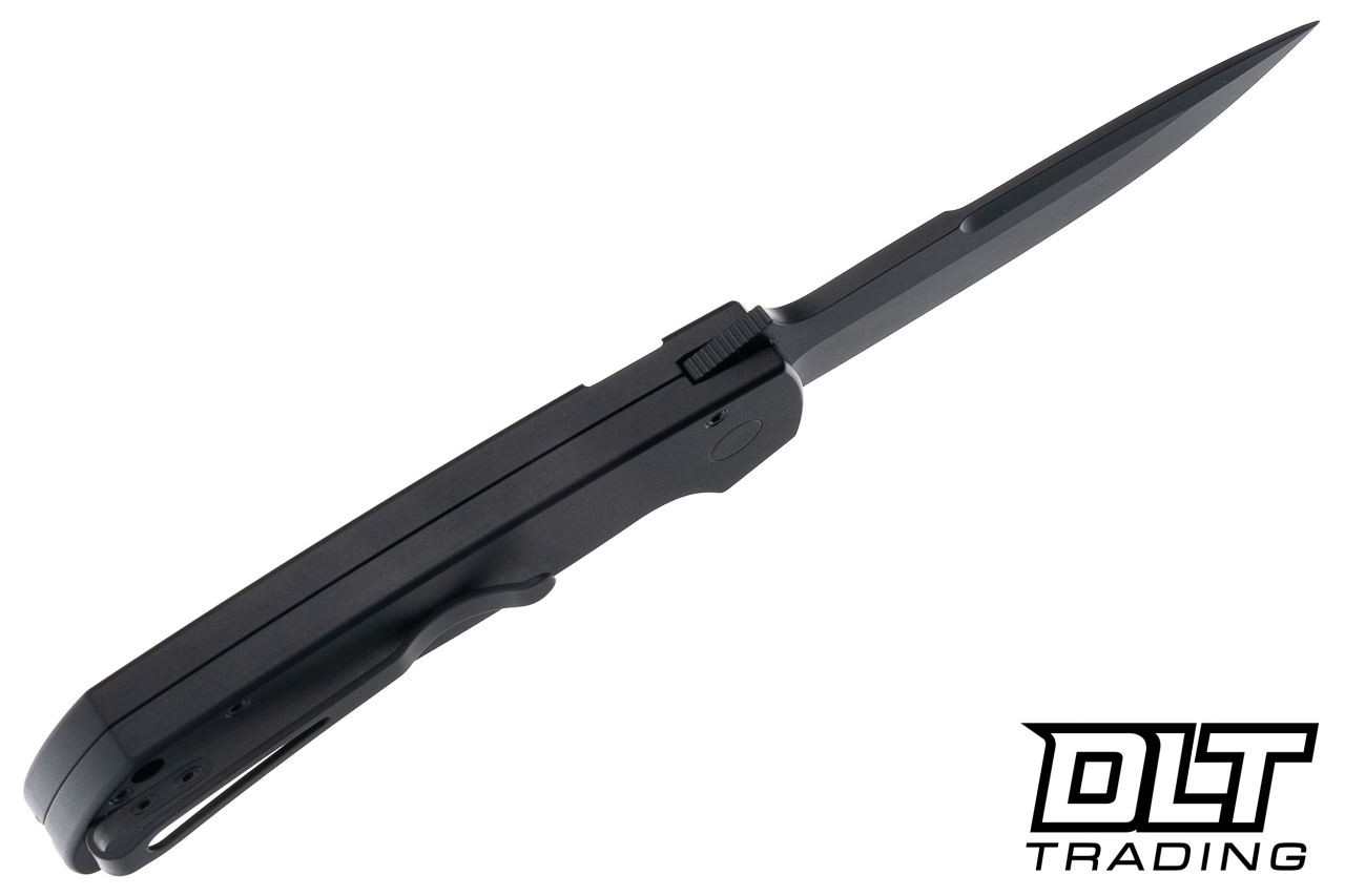 Pro-Tech Terzuola ATCF Operator - Black Handle - Black Blade - DLT