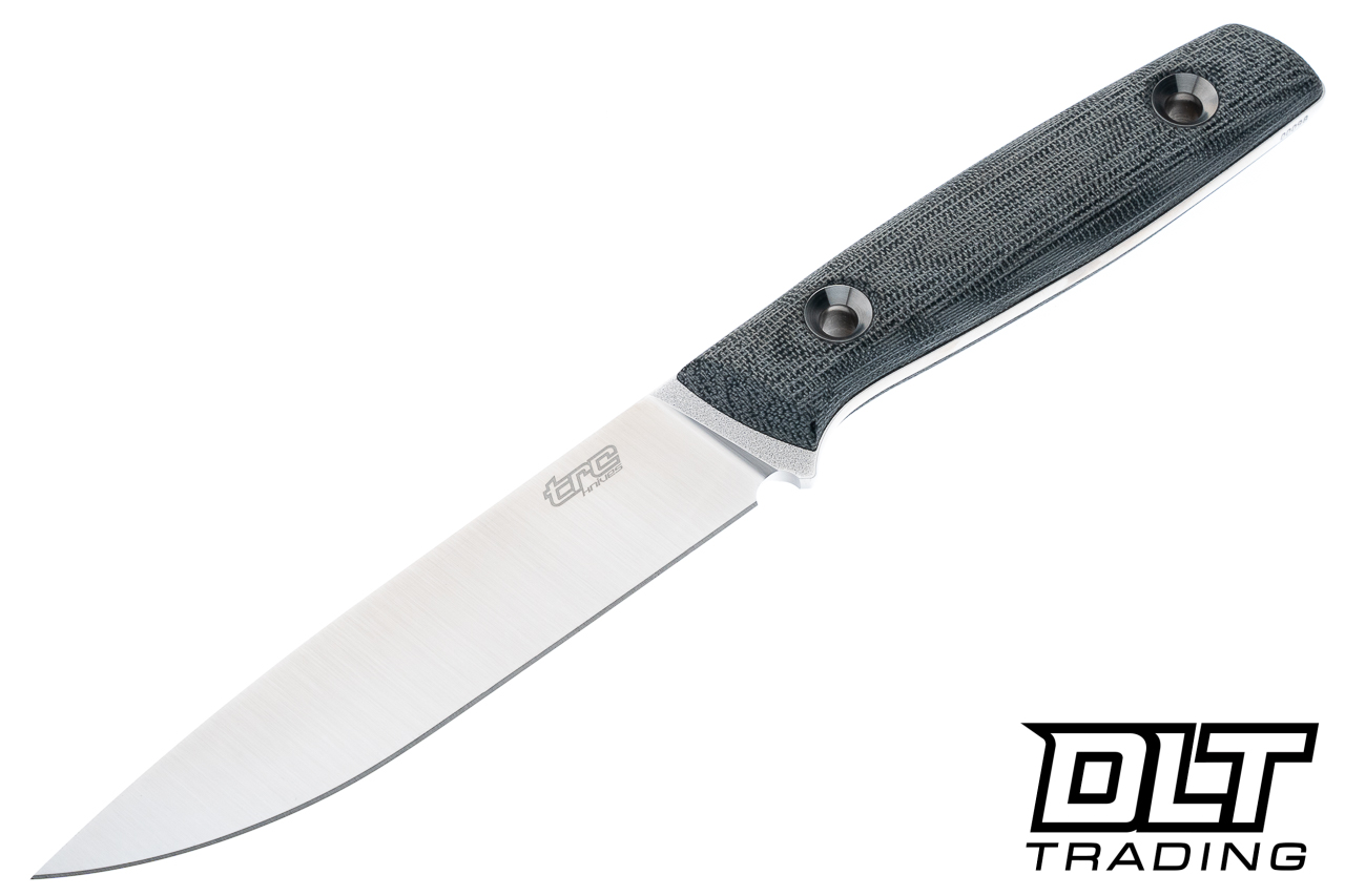 TRC This Is Freedom - Black Canvas Micarta - Satin M390 Blade