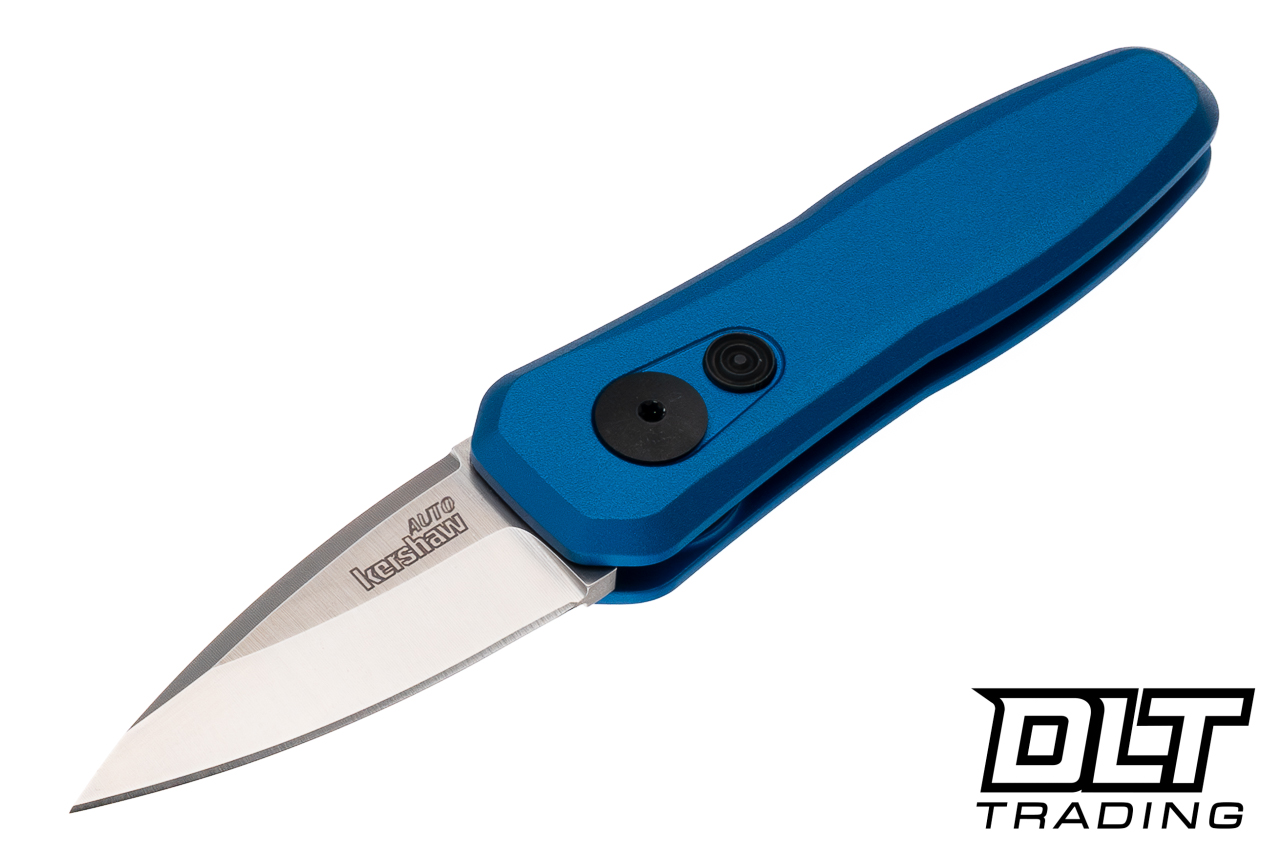 Kershaw Launch 4 Auto - Blue Aluminum - Satin CPM-154 Blade - DLT