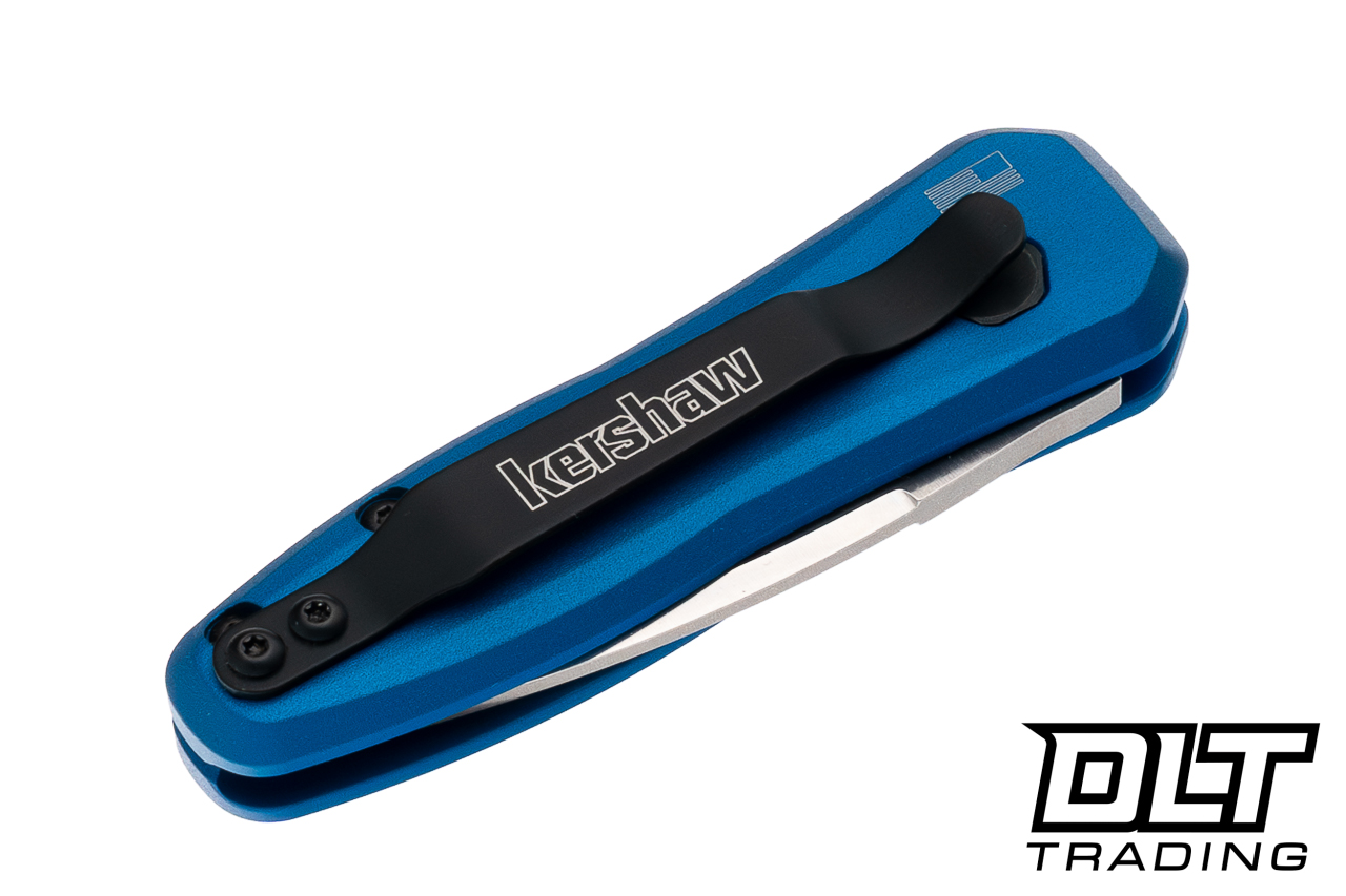 Kershaw Launch 4 Auto - Blue Aluminum - Satin CPM-154 Blade - DLT