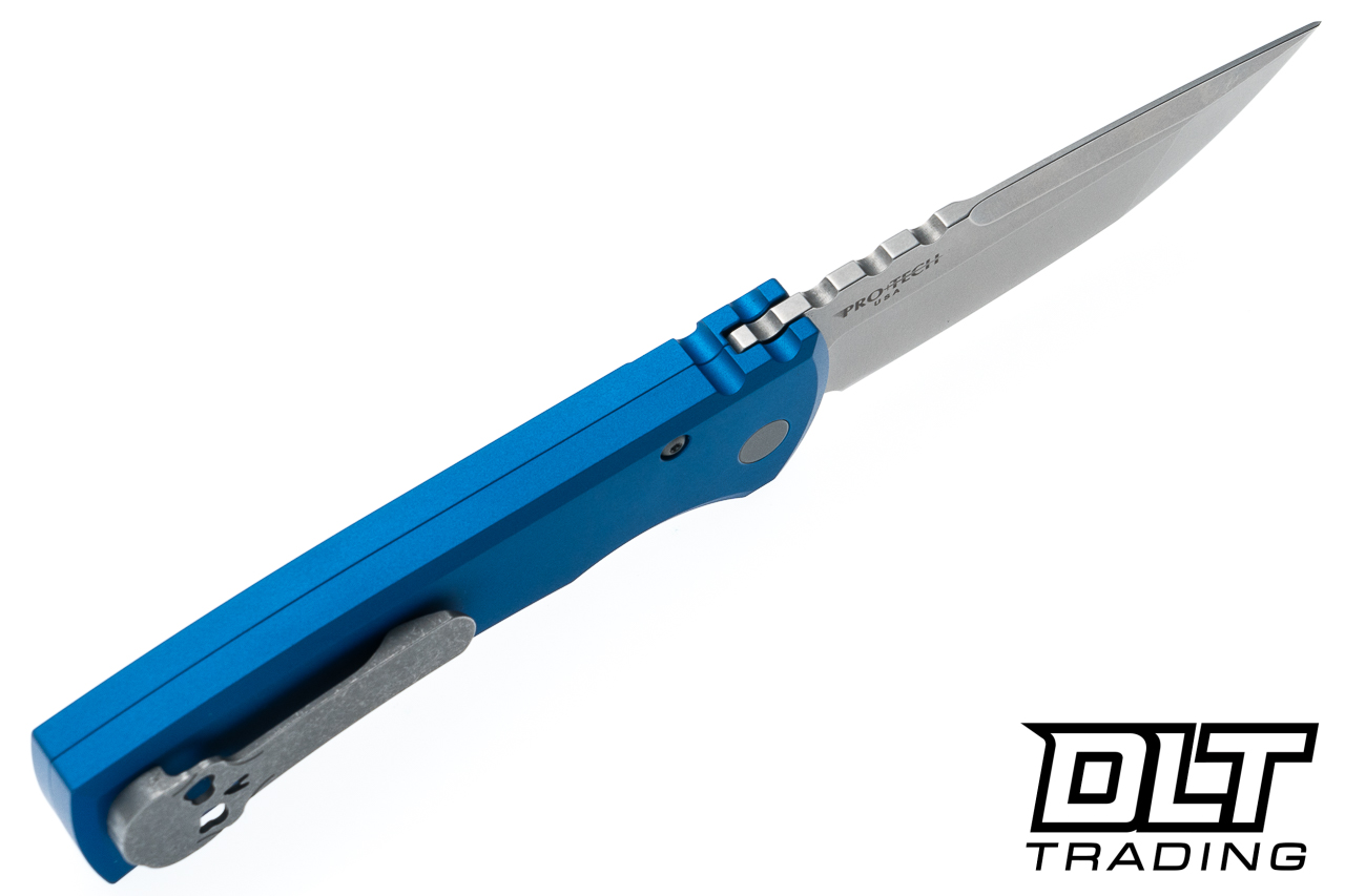 Chaves Pro-Tech Redencion 229 - Blue Aluminum Stonewashed S35VN