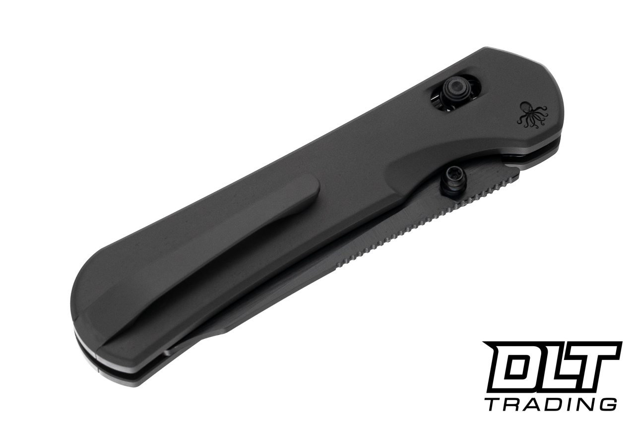 Piratech Kraken - Black Blasted Titanium - Hand Satin DLC S90V