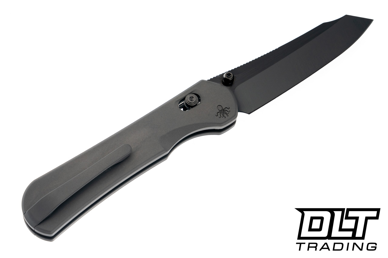 Piratech Kraki - Black Blasted Titanium - Hand Satin DLC S90V