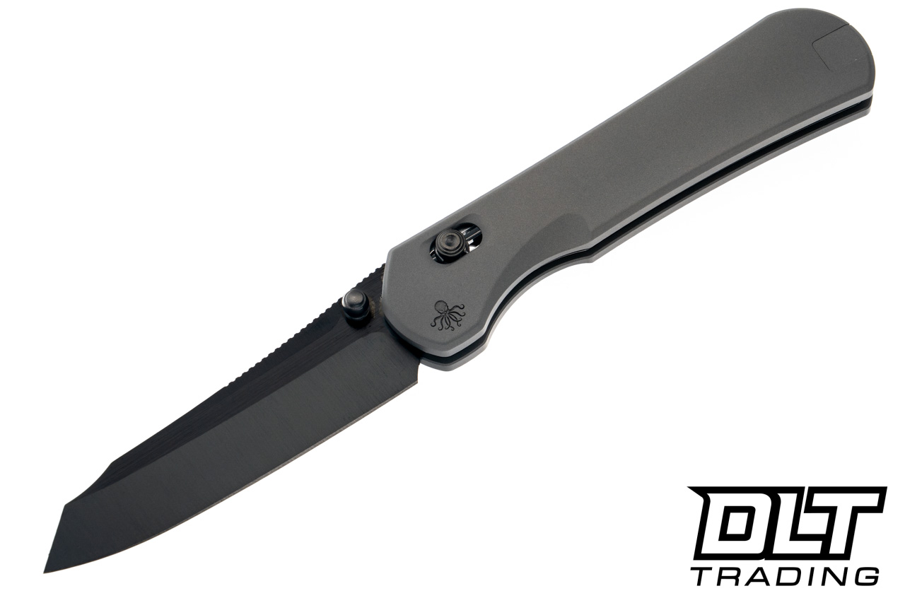 Piratech Kraki - Black Blasted Titanium - Hand Satin DLC S90V