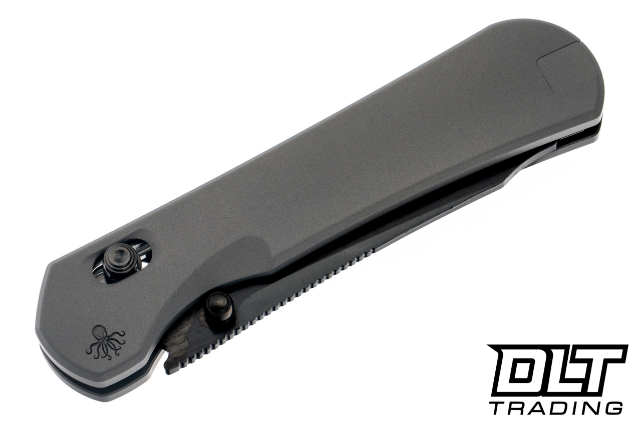 Piratech Kraki - Black Blasted Titanium - Hand Satin DLC S90V