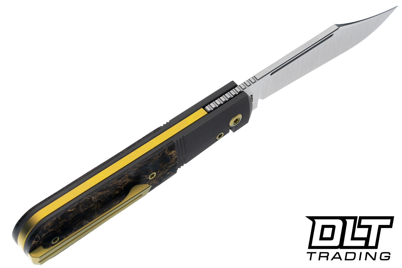 Jack Wolf Primo Jack - Gold Dark Matter Fat Carbon - Belt Satin