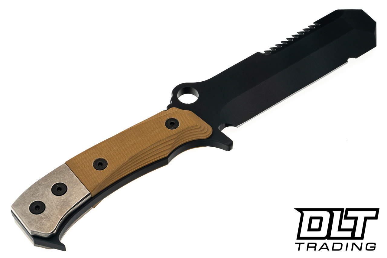 Medford USMC EOD - Black DLC CPM 3V - Coyote G-10 - Coyote Kydex
