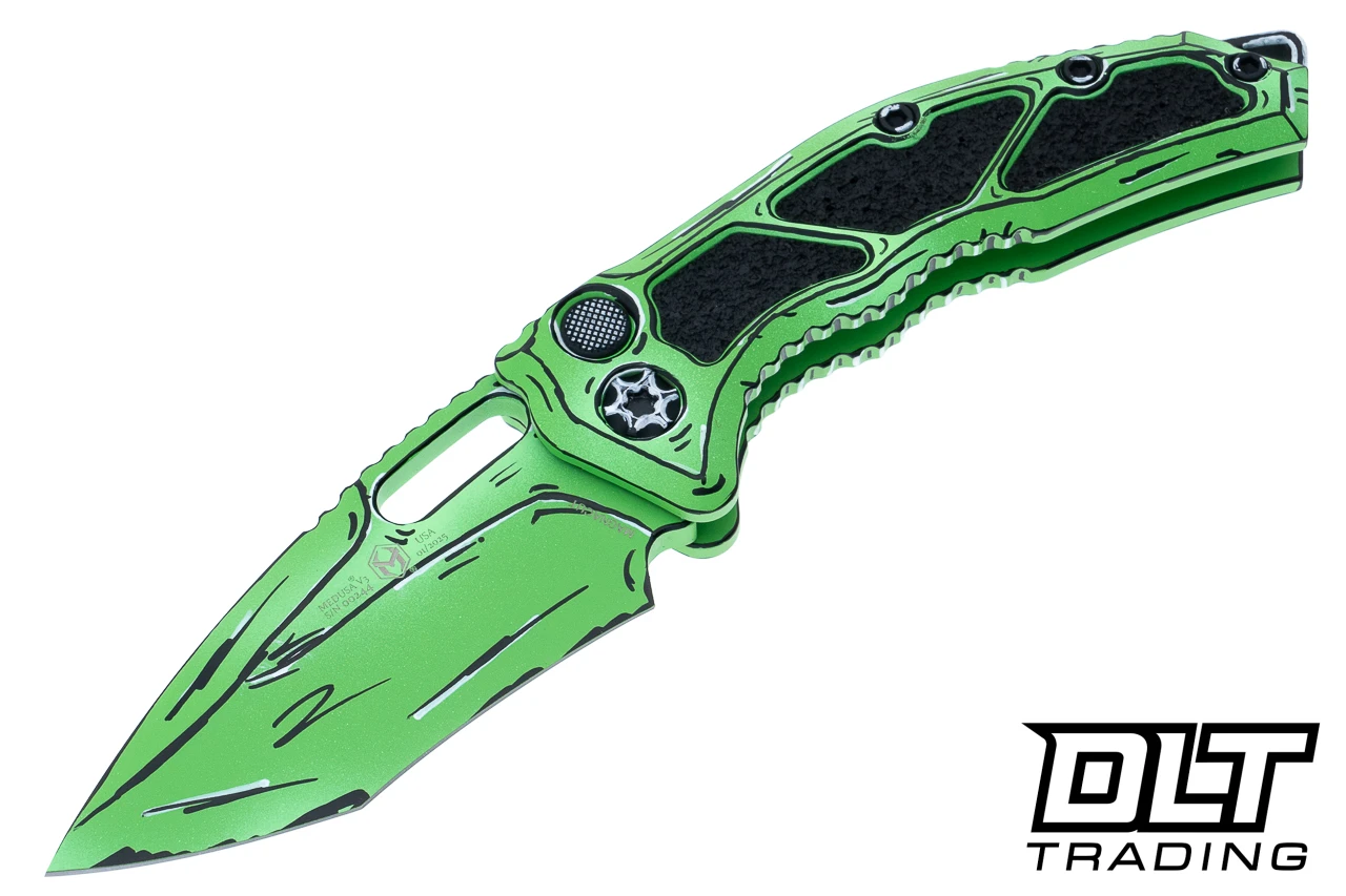 Heretic Medusa Auto Recurve MagnaCut - Toxic Green Cel Shading