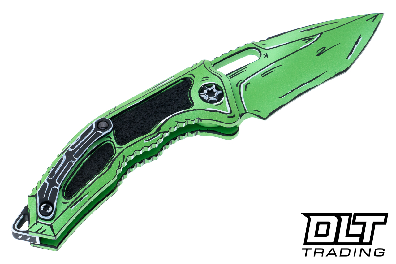 Heretic Medusa Auto Recurve MagnaCut - Toxic Green Cel Shading
