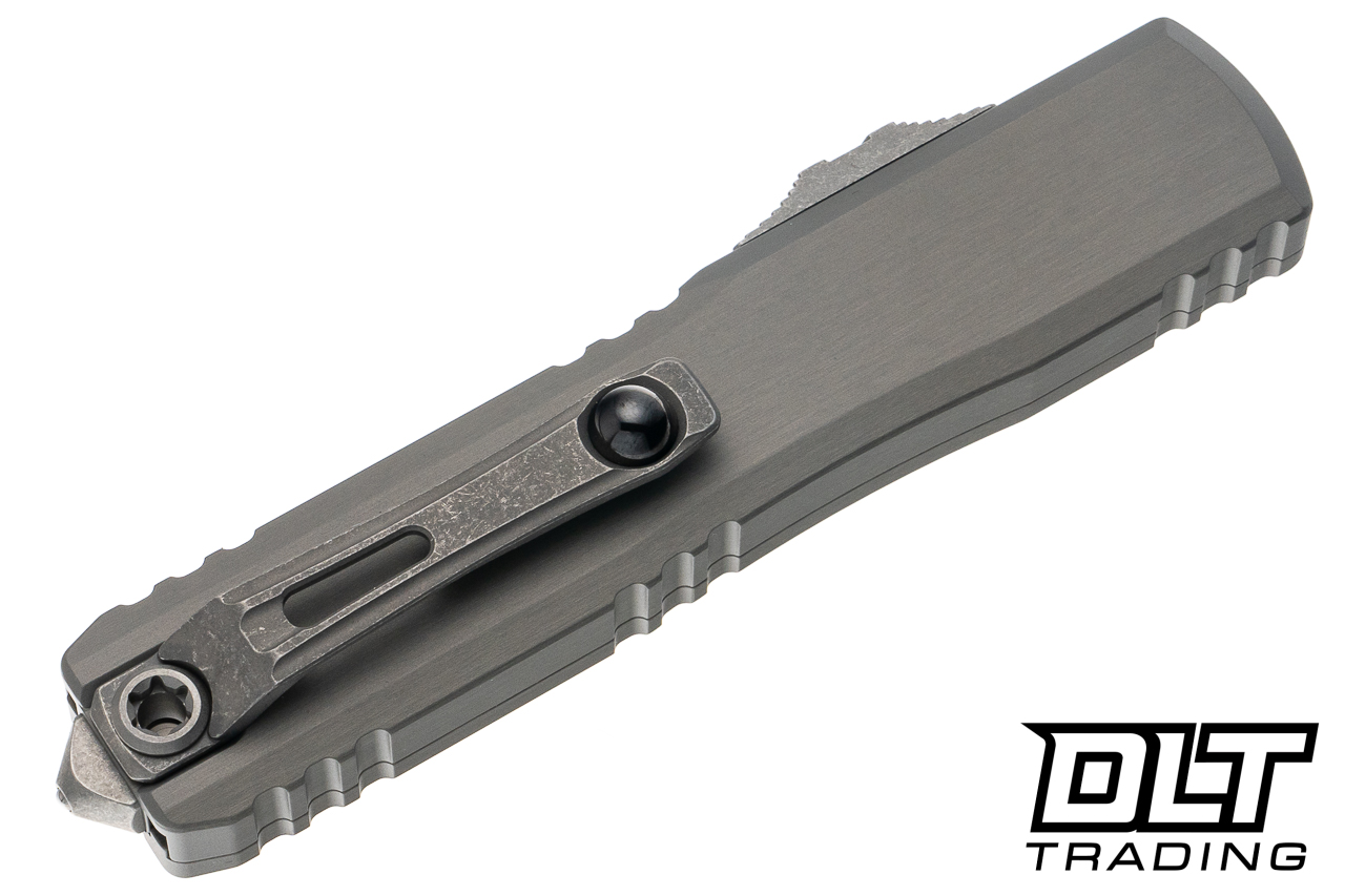 Microtech 1121-11APNC Ultratech ZBP S/E - Natural Clear Handle