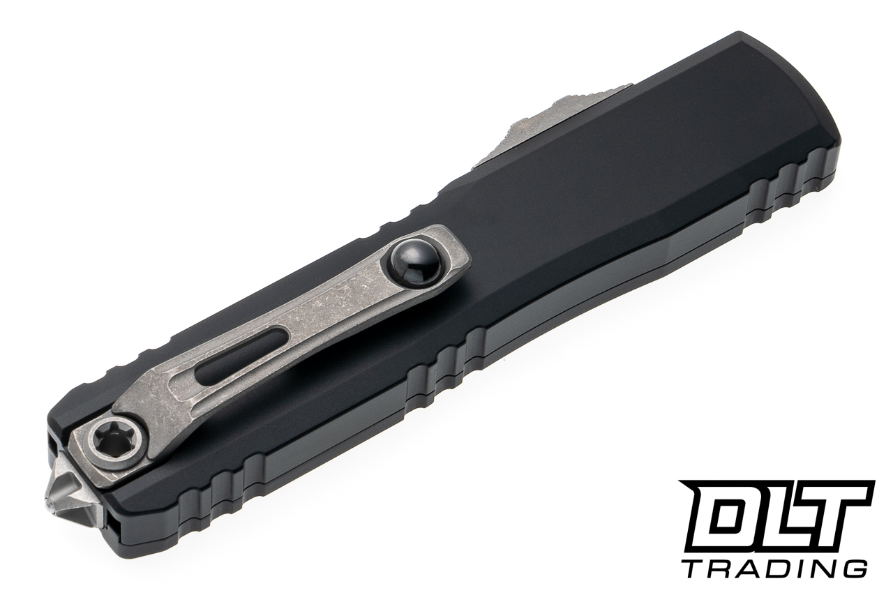 Microtech 1123-10AP Ultratech ZBP T/E - Black Handle - Apocalyptic
