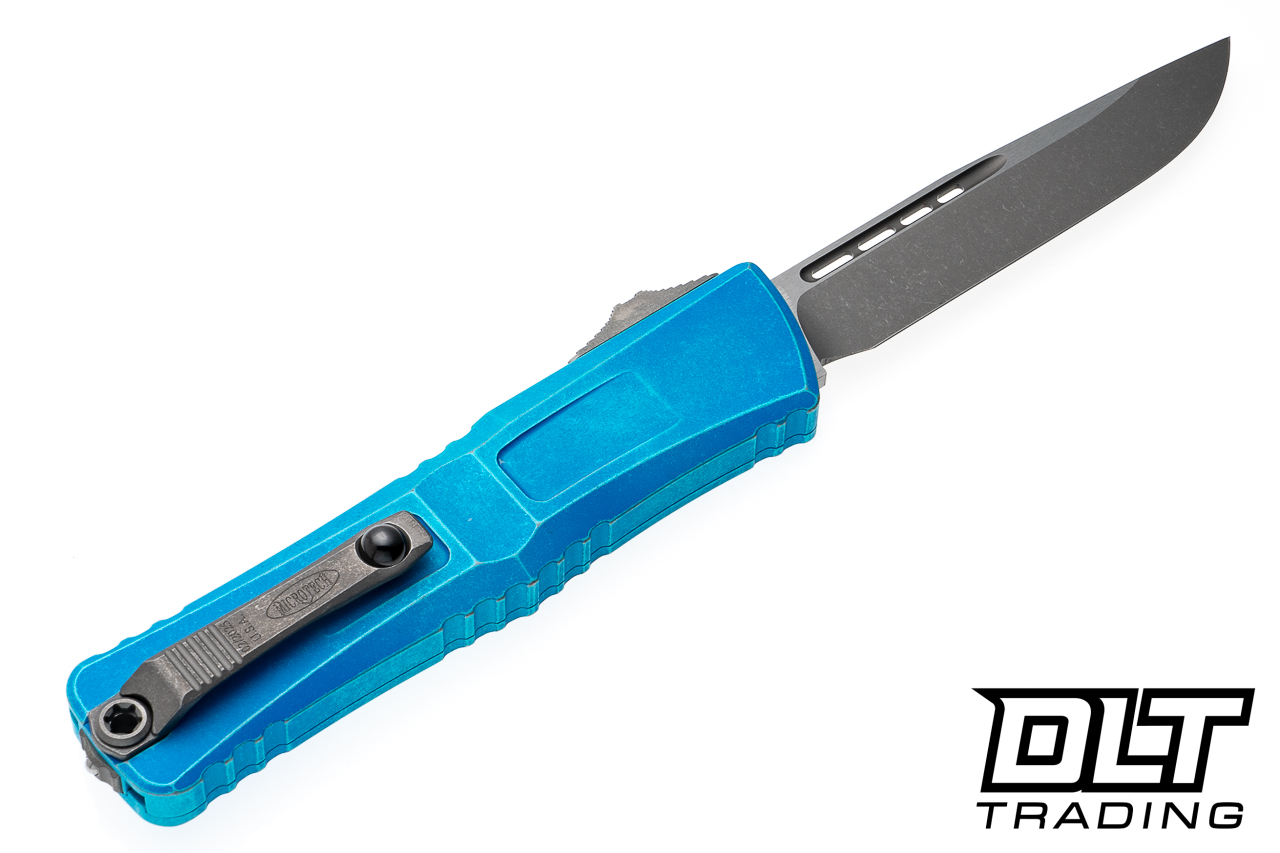 Microtech 1143-10MBL Combat Troodon Gen III S/E - Marbled Blue