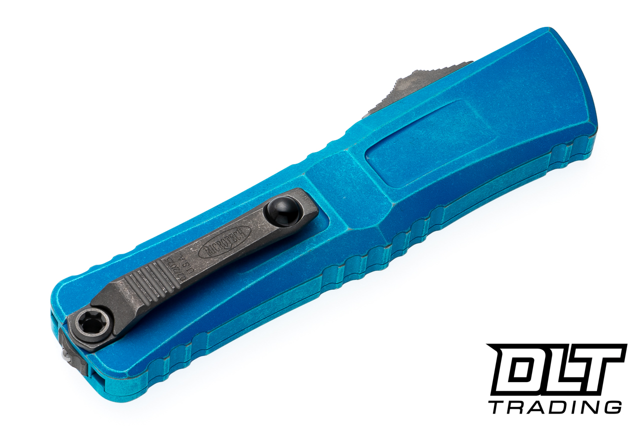 Microtech 1143-10MBL Combat Troodon Gen III S/E - Marbled Blue