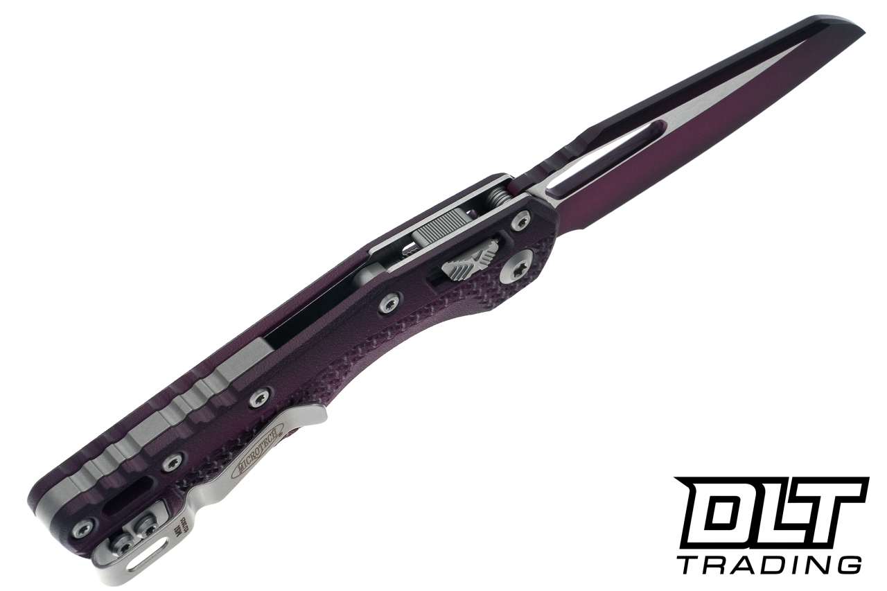 Microtech 210T-1PMFSR MSI S/E - Faded Sangria Injection Molded