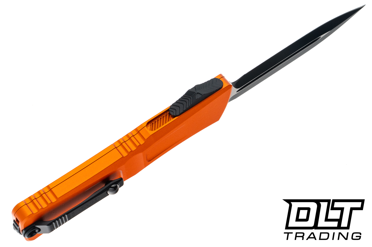 Microtech 1142-1OR Combat Troodon Gen III D/E - Orange Handle