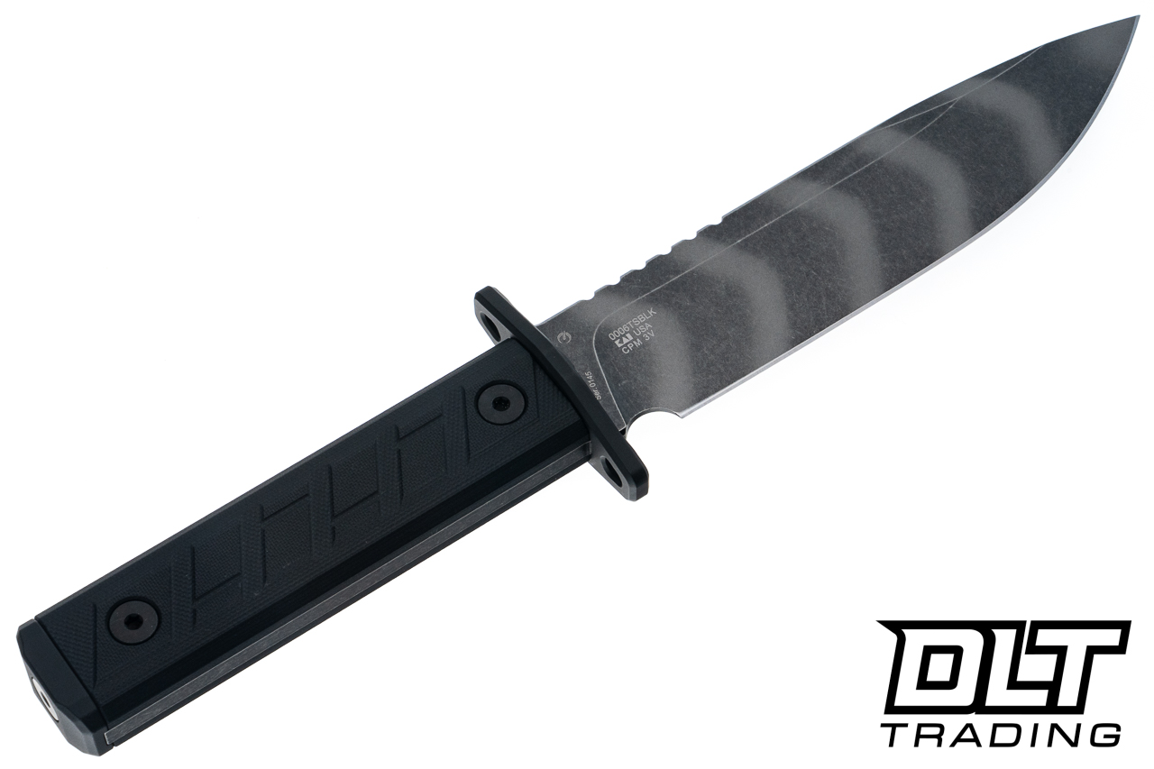 Zero Tolerance 0006TSBLK Fixed Blade 3V Tigerstripe Blade - Black
