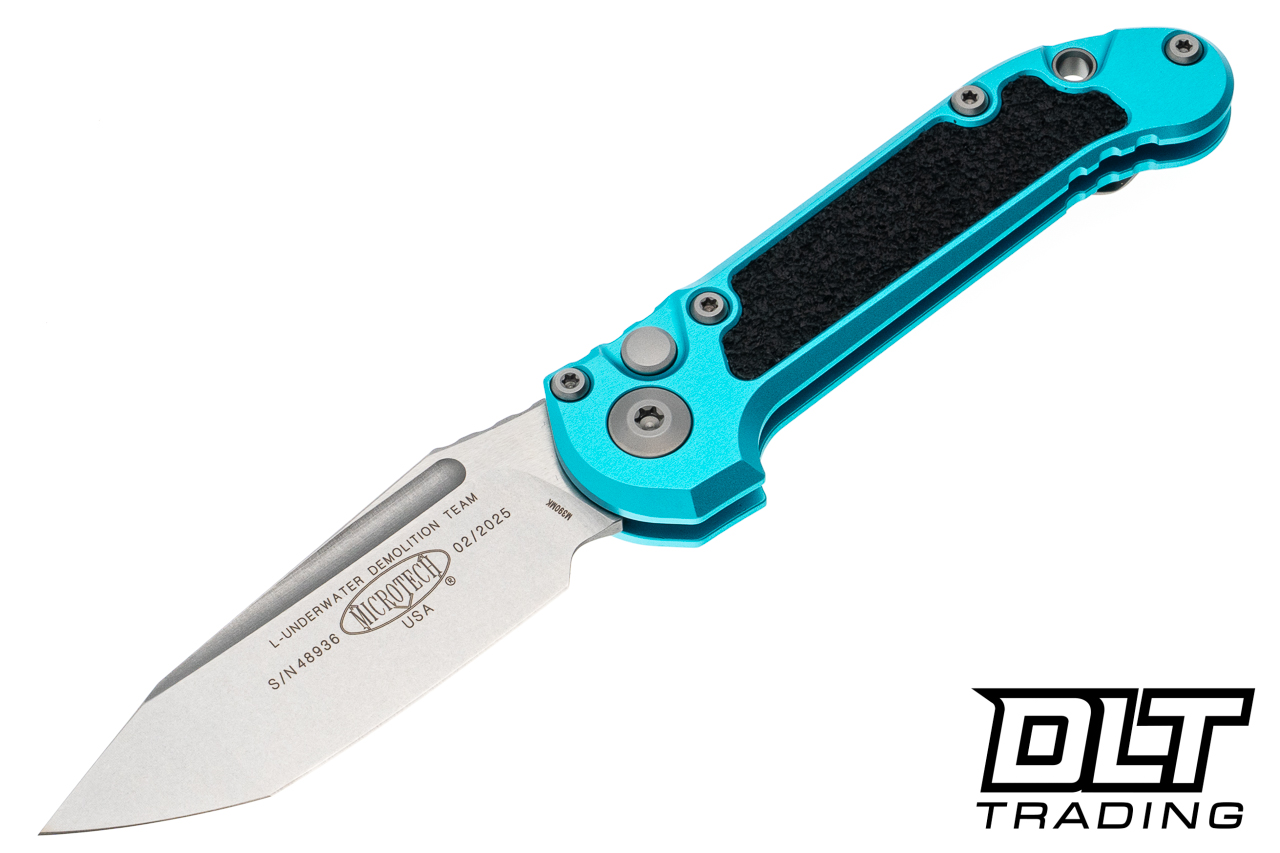 Microtech 1136-10TQ LUDT Gen III T/E - Turquoise Handle